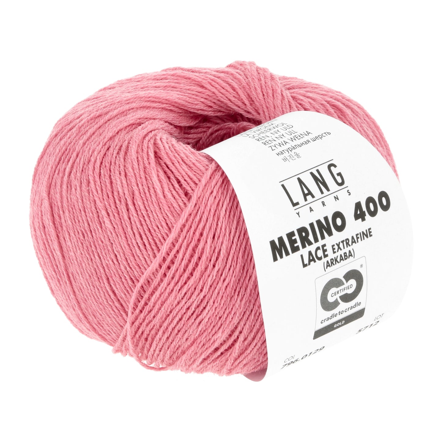 Exquisite 100% Merino Wool - Merino 400 Lace Yarn Ball