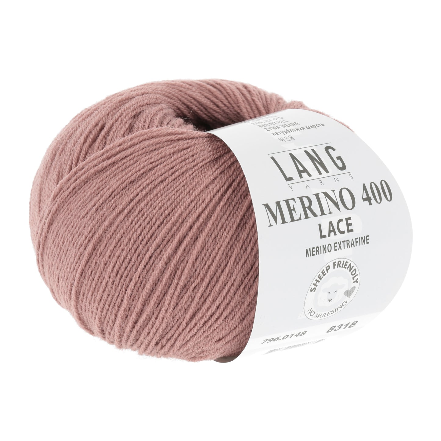 Exquisite 100% Merino Wool - Merino 400 Lace Yarn Ball
