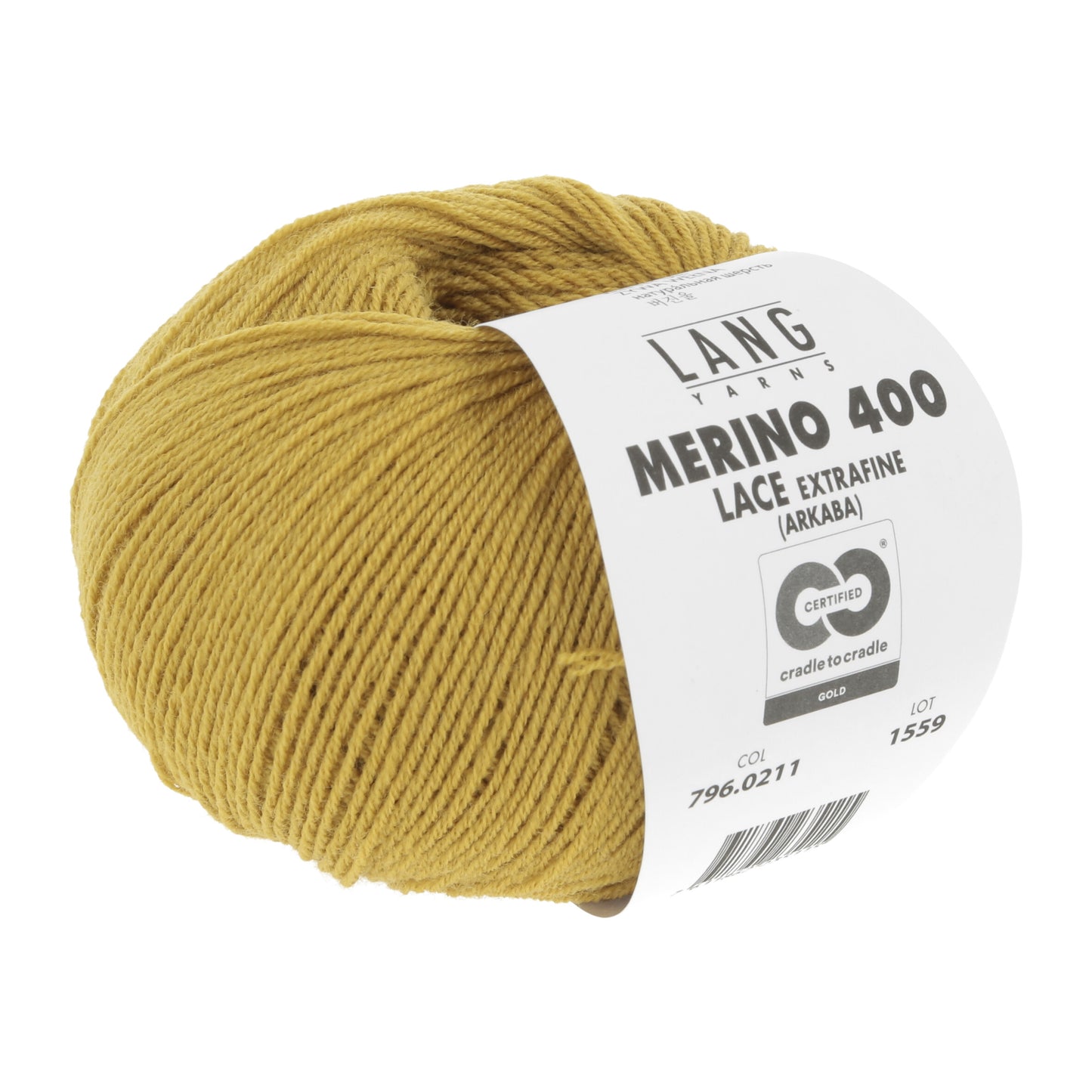 Exquisite 100% Merino Wool - Merino 400 Lace Yarn Ball