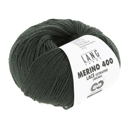 Exquisite 100% Merino Wool - Merino 400 Lace Yarn Ball