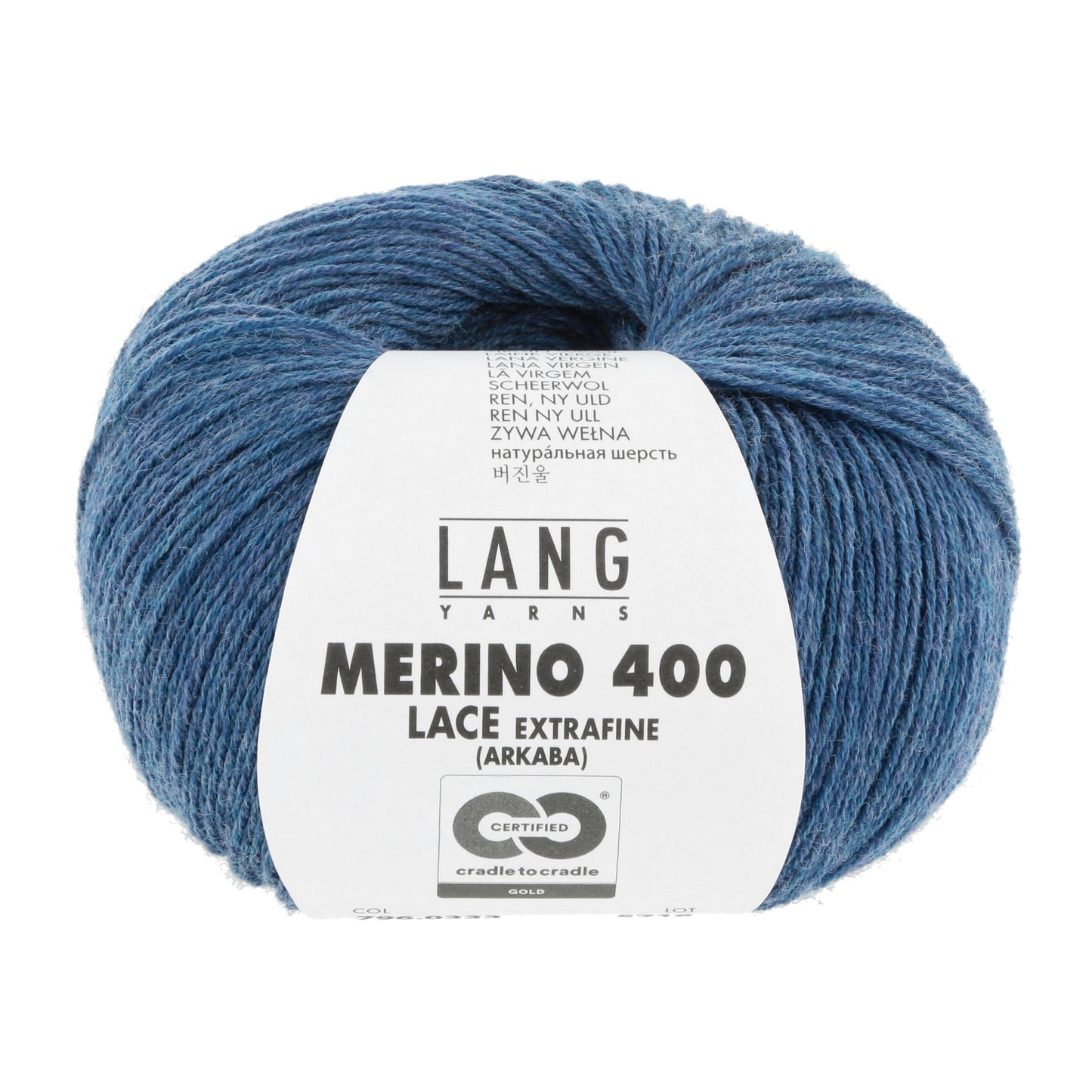 Exquisite 100% Merino Wool - Merino 400 Lace Yarn Ball