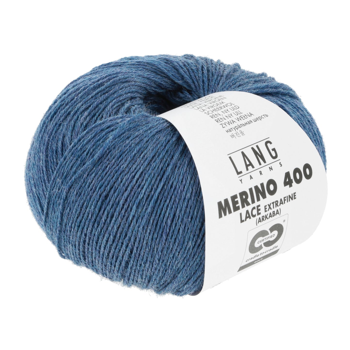 Exquisite 100% Merino Wool - Merino 400 Lace Yarn Ball