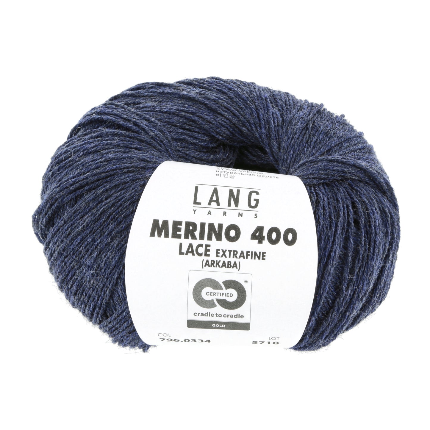 Exquisite 100% Merino Wool - Merino 400 Lace Yarn Ball