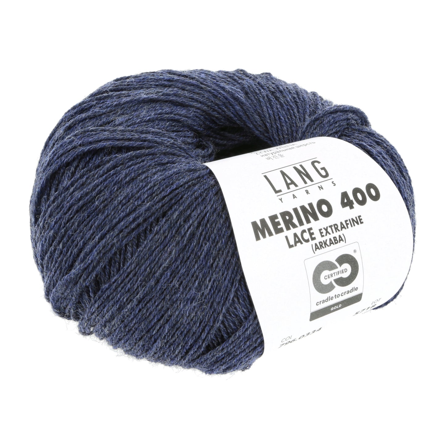 Exquisite 100% Merino Wool - Merino 400 Lace Yarn Ball