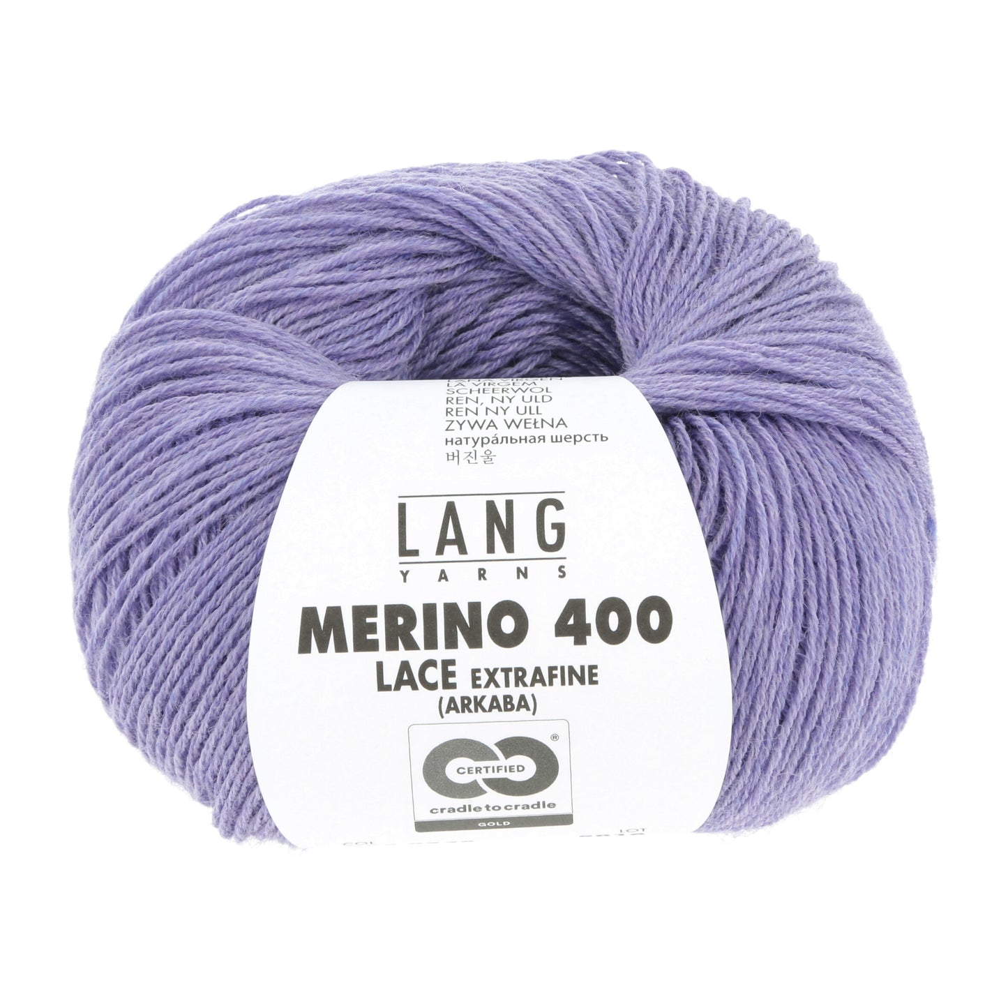 Exquisite 100% Merino Wool - Merino 400 Lace Yarn Ball