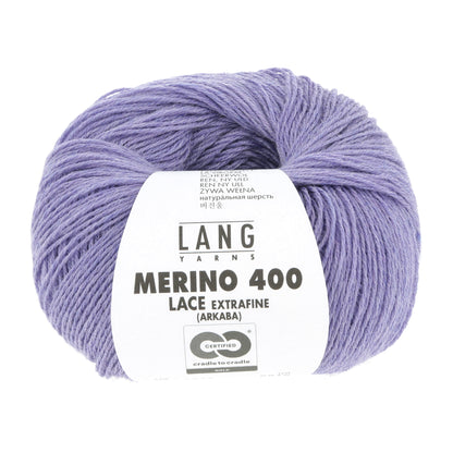 Exquisite 100% Merino Wool - Merino 400 Lace Yarn Ball