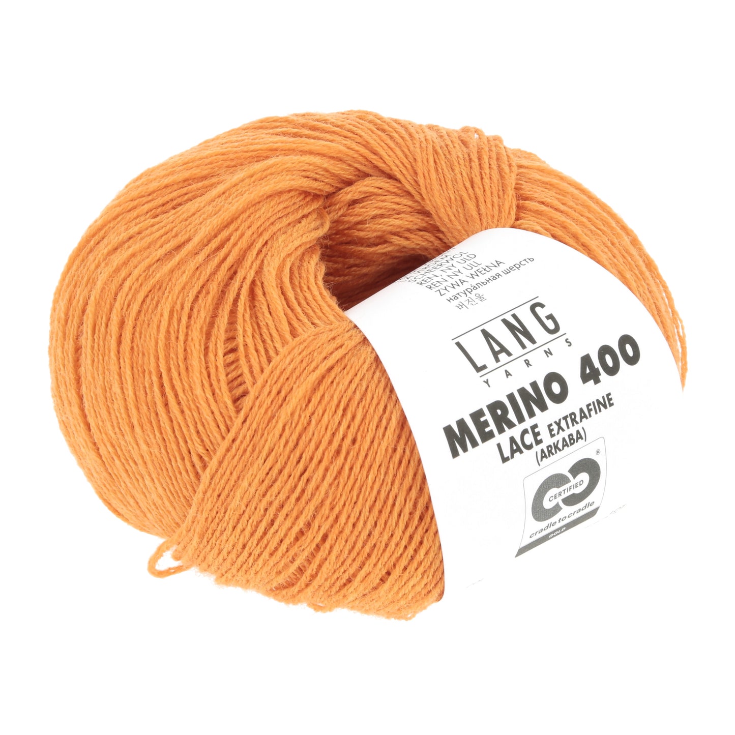 Exquisite 100% Merino Wool - Merino 400 Lace Yarn Ball
