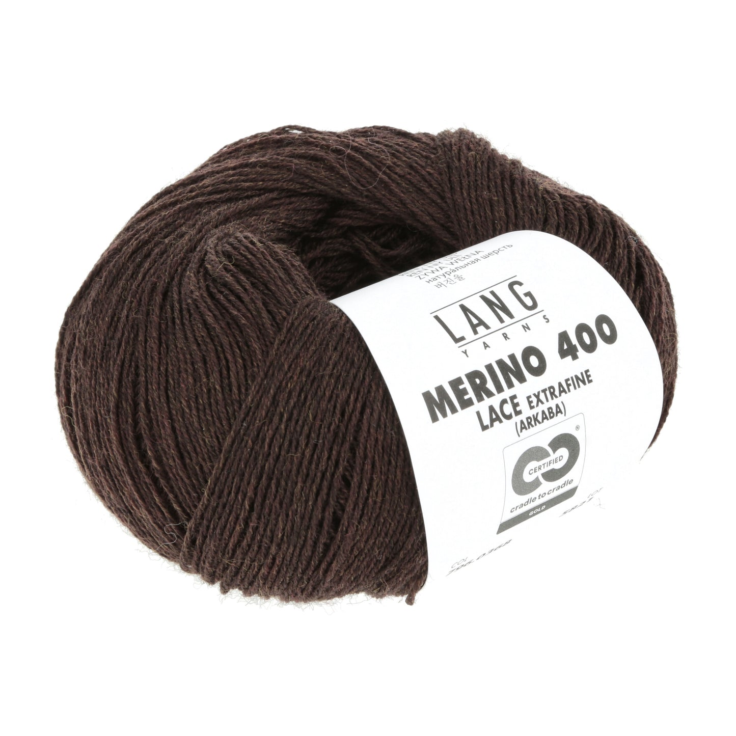 Exquisite 100% Merino Wool - Merino 400 Lace Yarn Ball