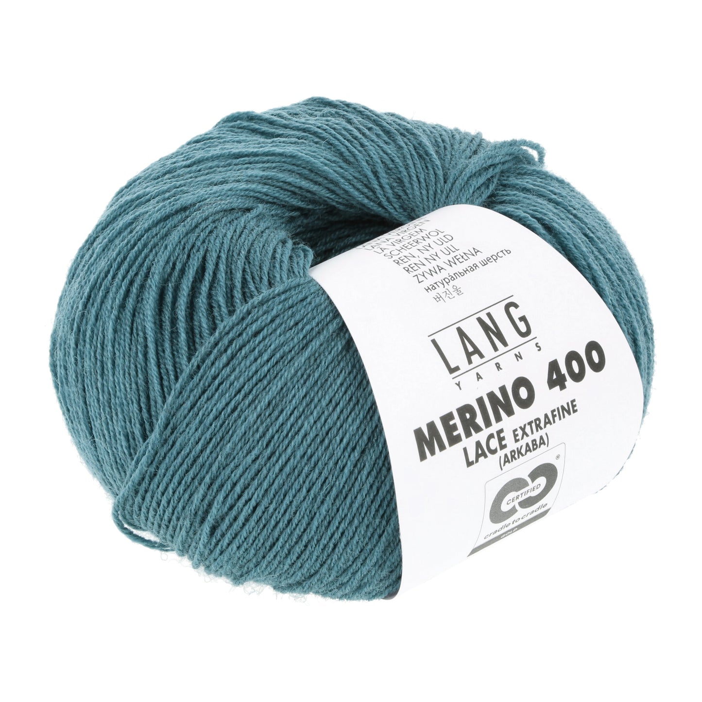 Exquisite 100% Merino Wool - Merino 400 Lace Yarn Ball