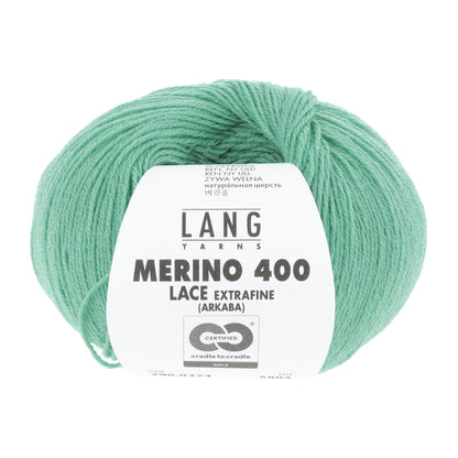 Exquisite 100% Merino Wool - Merino 400 Lace Yarn Ball