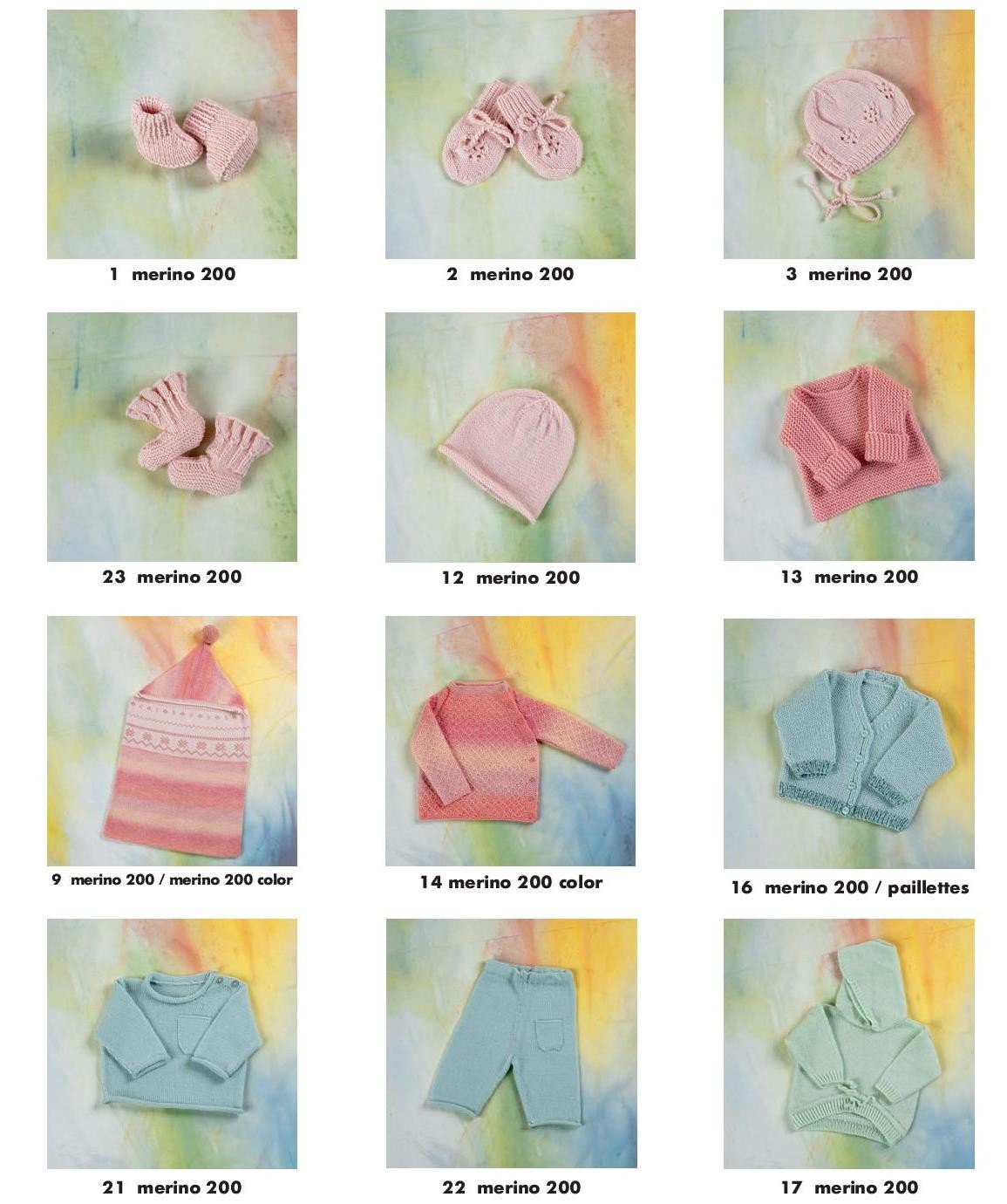 PUNTO 35 - Layette Merino 200