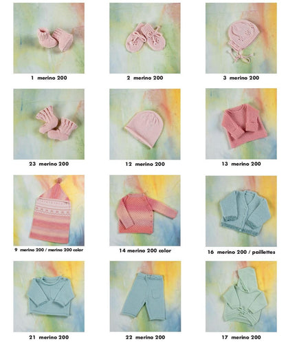 PUNTO 35 - Layette Merino 200