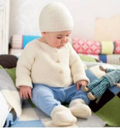 Merino 120 Coul2 - 4/5 Pel (3m / 9m-2ans)