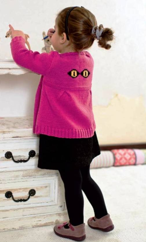 Manteau - Merino120 Coul85 - 3/4/5 Pel (6-9m/12-18m/2-4ans)